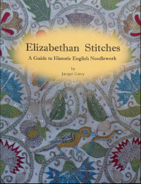 Cover of 'Elizbethan Stitches' by Jacqui Carey